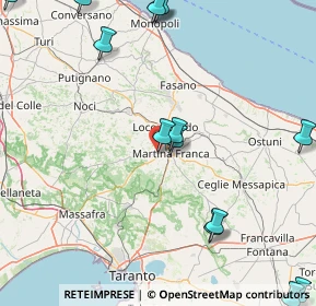 Mappa Via Mottola Km. 2, 74015 Martina Franca TA, Italia (26.24667)