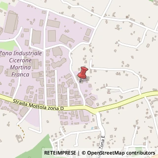 Mappa Via Chiancaro, 74015 Martina Franca, Taranto (Puglia)