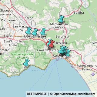 Mappa E45, 84013 Cava de' Tirreni SA, Italia (6.02733)