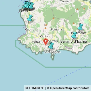 Mappa Via Rizzone, 80070 Serrara Fontana NA, Italia (3.55)
