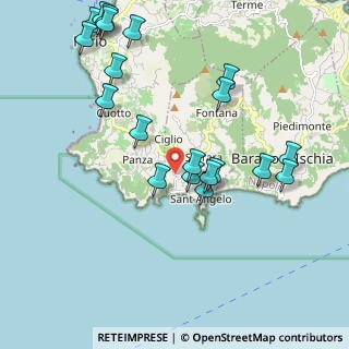 Mappa Via Rizzone, 80070 Serrara Fontana NA, Italia (2.403)
