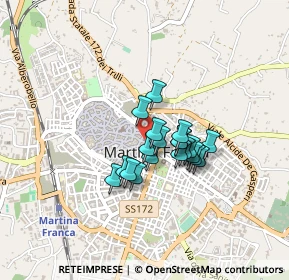 Mappa Via Orsini, 74015 Martina Franca TA, Italia (0.302)