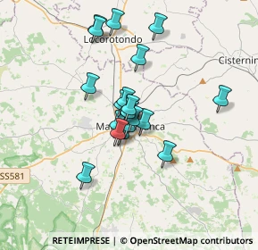 Mappa Via Orsini, 74015 Martina Franca TA, Italia (2.698)