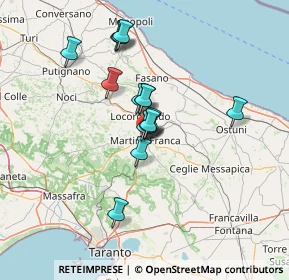 Mappa PIAZZA ROMA13, 74015 Martina Franca TA, Italia (11.308)