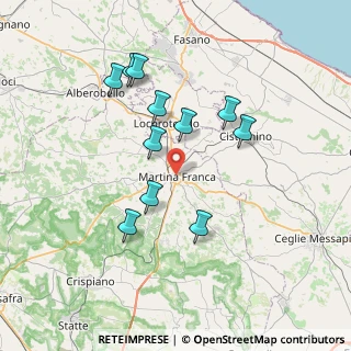 Mappa Vico II, 74012 Martina Franca TA, Italia (7.28)