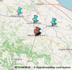 Mappa Vico II°, 74015 Martina Franca TA, Italia (3.36615)