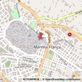 Mappa Piazza, Roma13, 74015 Martina Franca, Taranto (Puglia)
