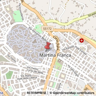 Mappa Via Francesco Ferrucci, 23, 74015 Martina Franca, Taranto (Puglia)