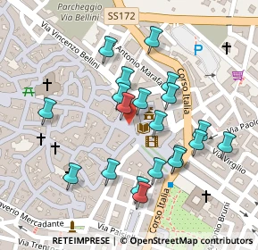 Mappa Vico II°, 74015 Martina Franca TA, Italia (0.118)