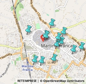 Mappa Via Camillo Benso Cavour, 74015 Martina Franca TA, Italia (0.46077)