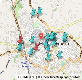 Mappa Via Camillo Benso Cavour, 74015 Martina Franca TA, Italia (0.4395)