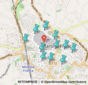Mappa Via Camillo Benso Cavour, 74015 Martina Franca TA, Italia (0.42818)