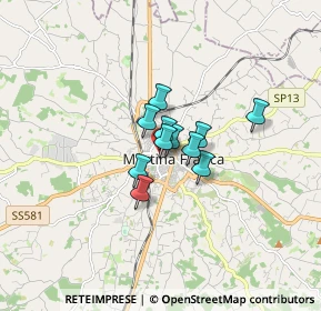 Mappa Via Camillo Benso Cavour, 74015 Martina Franca TA, Italia (0.90636)