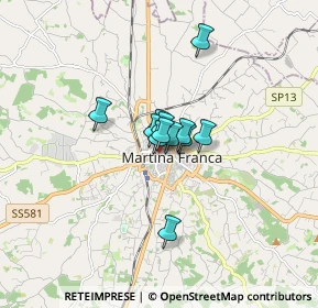 Mappa Via Camillo Benso Cavour, 74015 Martina Franca TA, Italia (0.8575)