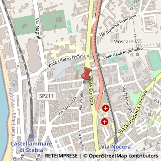 Mappa Via Don Giovanni Minzoni, 82/84, 80053 Castellammare di Stabia, Napoli (Campania)