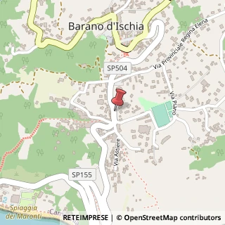 Mappa Via Croce Testaccio, 30, 80070 Barano d'Ischia, Napoli (Campania)