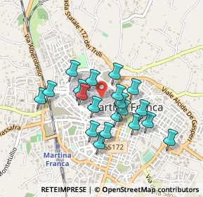 Mappa Via Cirillo, 74015 Martina Franca TA, Italia (0.3965)