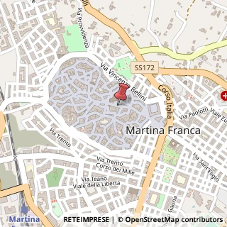 Mappa Corso Vittorio Emanuele, 30, 74015 Martina Franca, Taranto (Puglia)