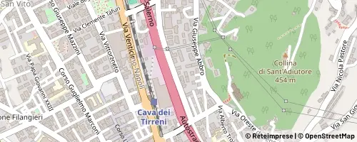 Mappa Cava de’ Tirreni