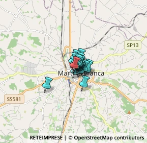 Mappa Via Presacaro, 74015 Martina Franca TA, Italia (0.44895)