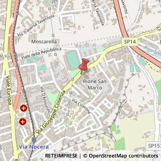 Mappa Via Giuseppe Cosenza, 234, 80053 Gragnano, Napoli (Campania)