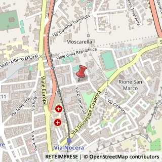 Mappa Via Benedetto Croce, 17, 80053 Castellammare di Stabia, Napoli (Campania)