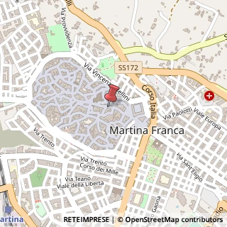 Mappa Via vittorio emanuele 48, 74015 Martina Franca, Taranto (Puglia)