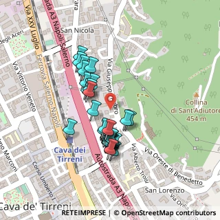 Mappa Via Giuseppe Abbro, 84013 Cava de' Tirreni SA, Italia (0.20067)