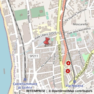 Mappa Via Salvador Allende, 44, 80053 Castellammare di Stabia, Napoli (Campania)