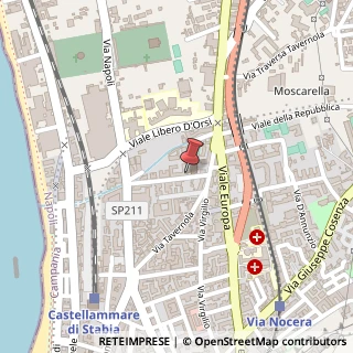 Mappa Via Salvador Allende, 12, 80053 Castellammare di Stabia, Napoli (Campania)