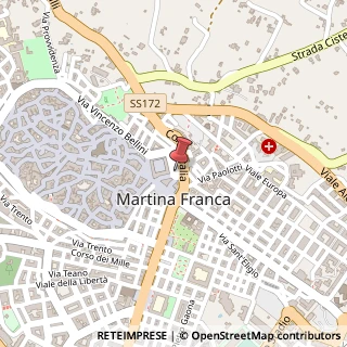Mappa Via Giuseppe Aprile, 9, 74015 Martina Franca, Taranto (Puglia)
