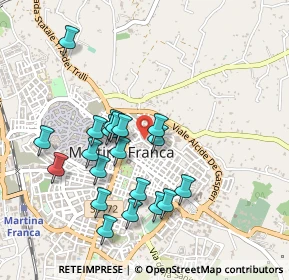 Mappa Via Livio Andronico, 74015 Martina Franca TA, Italia (0.4815)