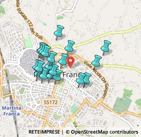 Mappa Via Archita, 74015 Martina Franca TA, Italia (0.4)