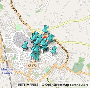 Mappa Via Archita, 74015 Martina Franca TA, Italia (0.2715)