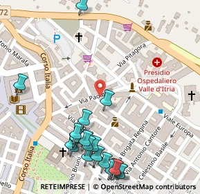 Mappa Via Archita, 74015 Martina Franca TA, Italia (0.1765)