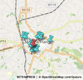 Mappa Via Livio Andronico, 74015 Martina Franca TA, Italia (0.62308)