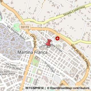 Mappa Via Orazio Flacco, 20, 74015 Martina Franca, Taranto (Puglia)