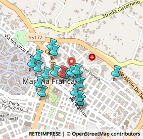 Mappa Via Archita, 74015 Martina Franca TA, Italia (0.217)