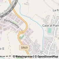 Map Montevarchi