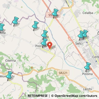 Mappa Via Alessandro Volta, 06010 Citerna PG, Italia (3.49)