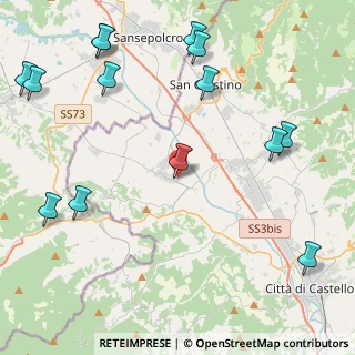 Mappa Via Alessandro Volta, 06010 Citerna PG, Italia (5.95357)