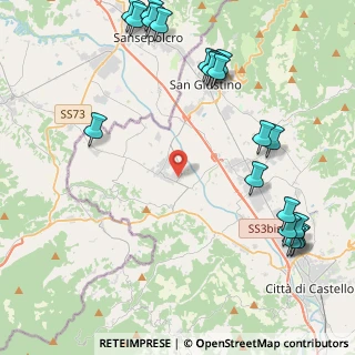 Mappa Via Alessandro Volta, 06010 Citerna PG, Italia (5.86)
