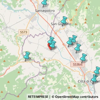 Mappa Via della Libertà, 06010 Citerna PG, Italia (5.00182)