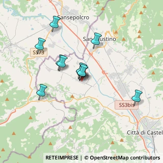 Mappa Via della Libertà, 06010 Citerna PG, Italia (3.04909)