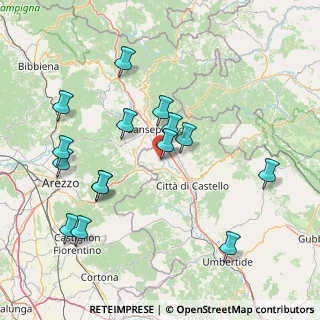 Mappa Via della Libertà, 06010 Citerna PG, Italia (17.03333)
