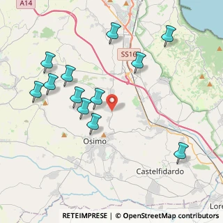 Mappa Via Ancona, 60027 Ancona AN, Italia (4.45917)