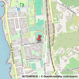 Mappa Via sommati pier donato 54, 57128 Livorno, Livorno (Toscana)