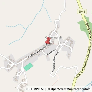 Mappa via Contrada Nuova, 1, 60041 Sassoferrato, Ancona (Marche)