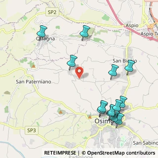 Mappa Via S. Valentino, 60027 Osimo AN, Italia (2.57538)