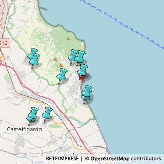 Mappa Piazzale Silvio Massaccesi Porto di, 60026 Numana AN, Italia (3.64417)